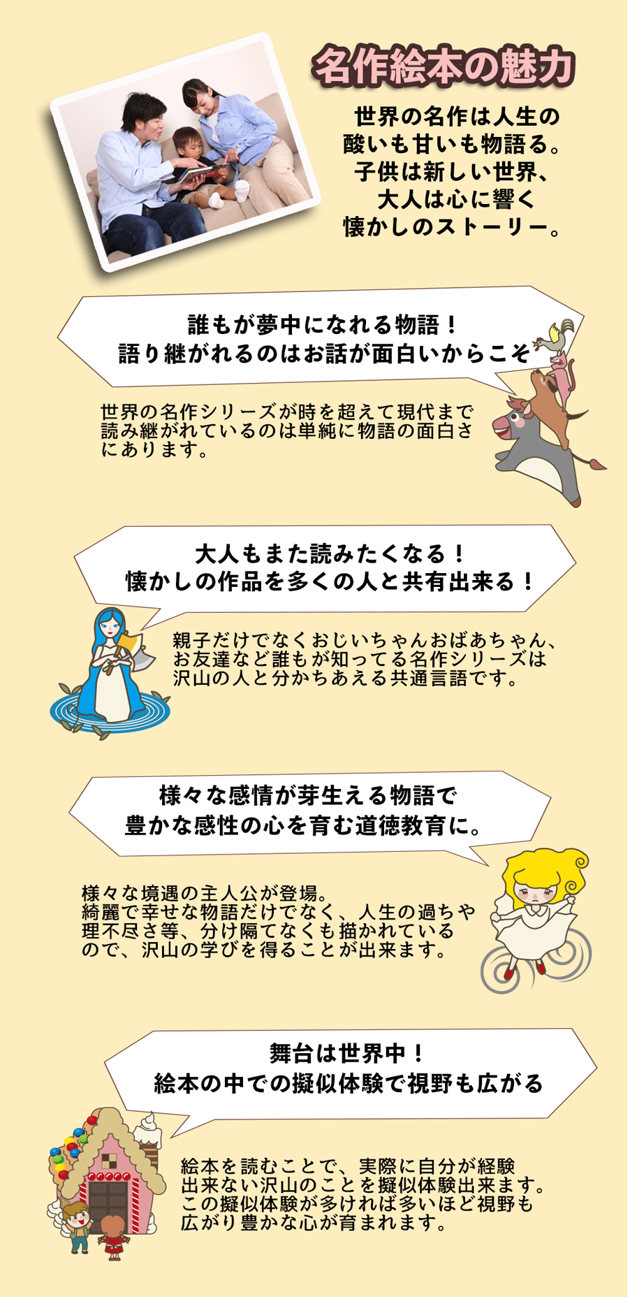 名作絵本の魅力